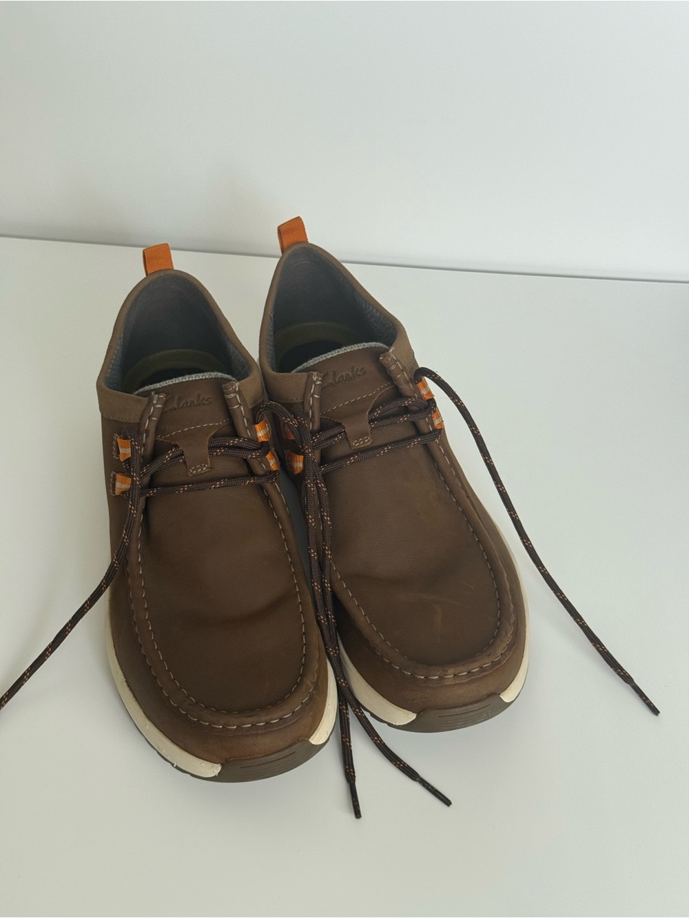 Clarks Waterproof Leather Shoes – Men’s US 11.5 / EU 45 🤎